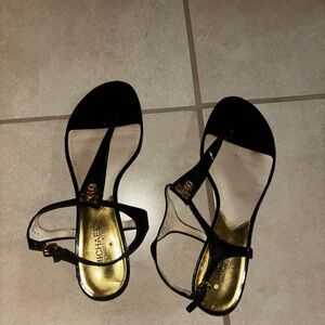 Michael Kors black sandals size 8.5